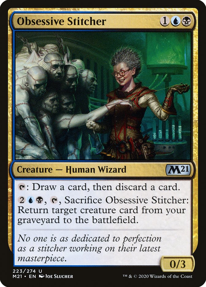 Obsessive Stitcher [Core Set 2021] | Clutch Gaming