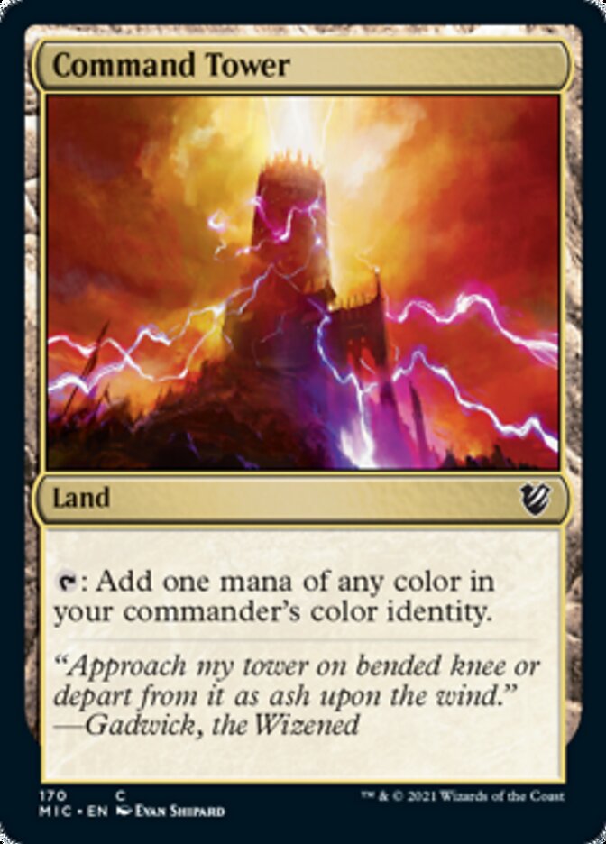 Command Tower [Innistrad: Midnight Hunt Commander] | Clutch Gaming