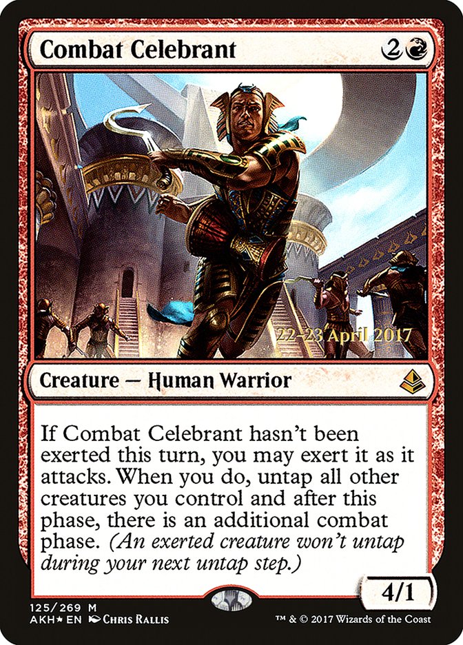 Combat Celebrant [Amonkhet Prerelease Promos] | Clutch Gaming