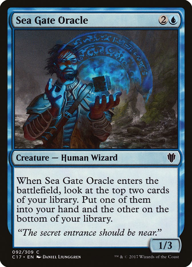 Sea Gate Oracle [Commander 2017] | Clutch Gaming