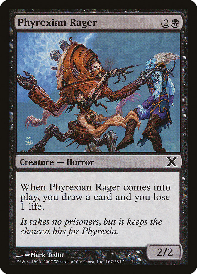 Phyrexian Rager [Tenth Edition] | Clutch Gaming