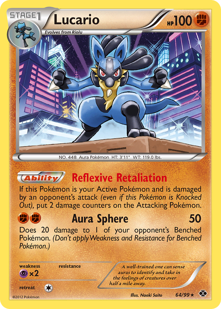 Lucario (64/99) [Black & White: Next Destinies] | Clutch Gaming