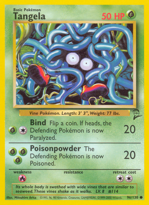 Tangela (96/130) [Base Set 2] | Clutch Gaming