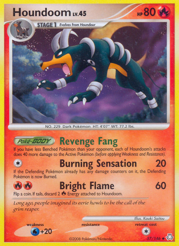 Houndoom (57/146) [Diamond & Pearl: Legends Awakened] | Clutch Gaming