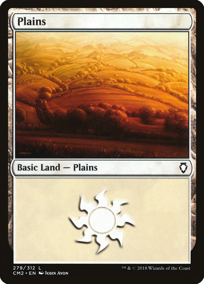 Plains (279) [Commander Anthology Volume II] | Clutch Gaming