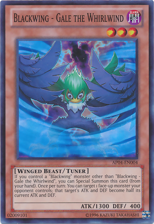 Blackwing - Gale the Whirlwind [AP04-EN004] Super Rare | Clutch Gaming