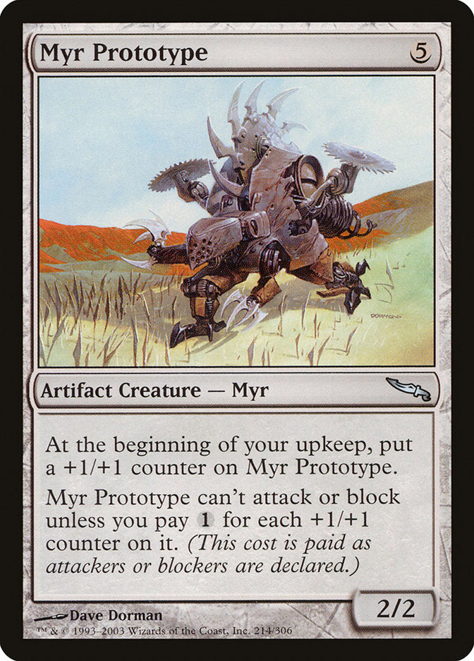 Myr Prototype [Mirrodin] | Clutch Gaming