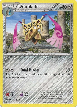 Doublade (23/30) [XY: Trainer Kit 1 - Bisharp] | Clutch Gaming