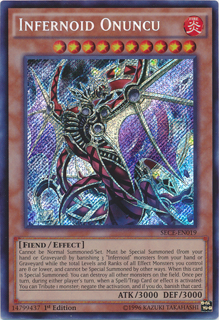 Infernoid Onuncu [SECE-EN019] Secret Rare | Clutch Gaming