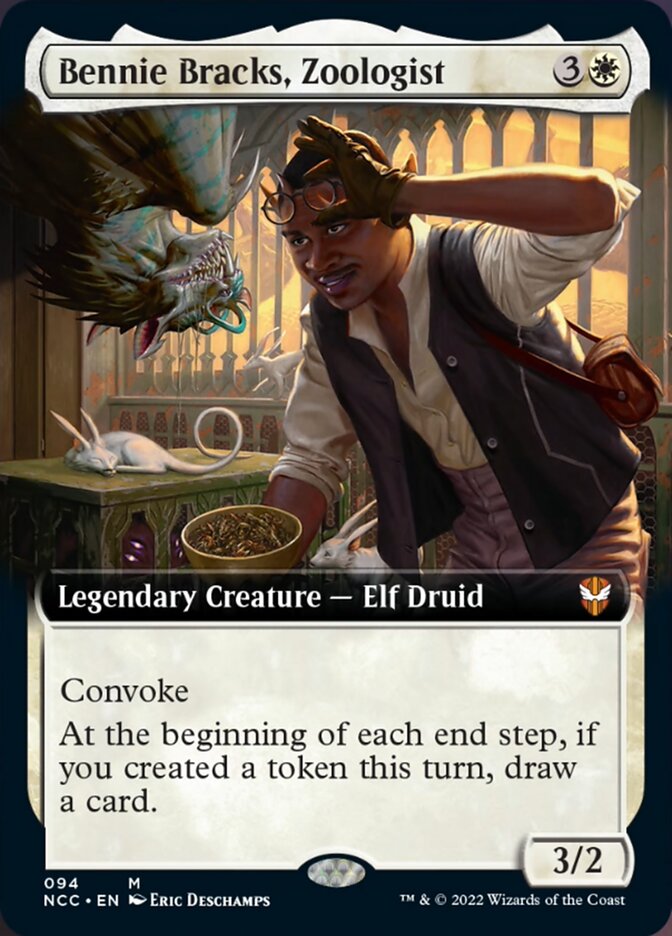 Bennie Bracks, Zoologist (Extended Art) [Streets of New Capenna Commander] | Clutch Gaming