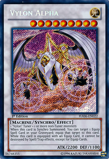 Vylon Alpha [HA06-EN022] Secret Rare | Clutch Gaming