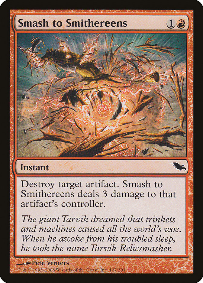 Smash to Smithereens [Shadowmoor] | Clutch Gaming