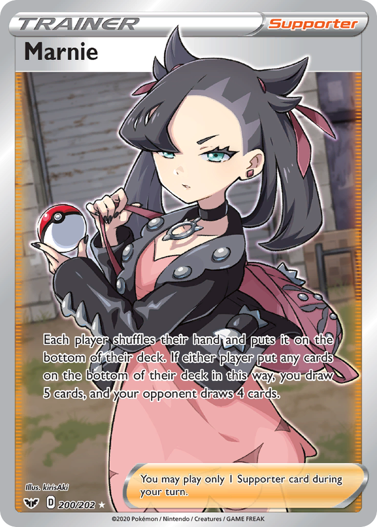 Marnie (200/202) [Sword & Shield: Base Set] | Clutch Gaming