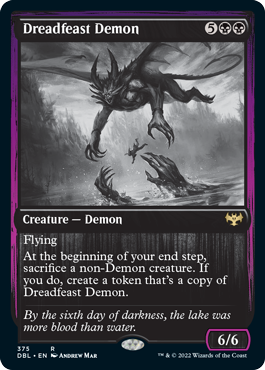 Dreadfeast Demon [Innistrad: Double Feature] | Clutch Gaming