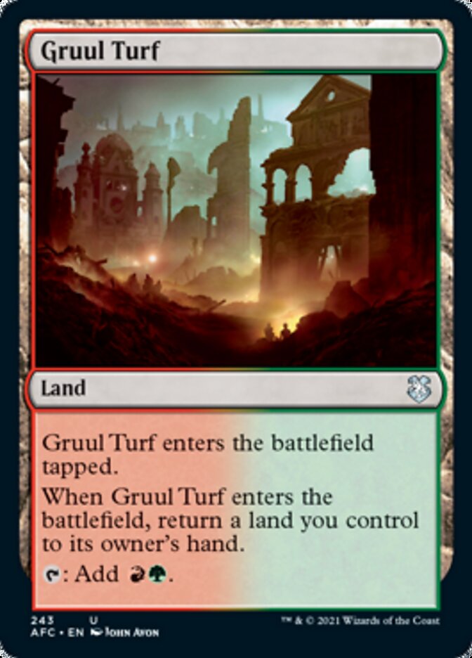 Gruul Turf [Dungeons & Dragons: Adventures in the Forgotten Realms Commander] | Clutch Gaming