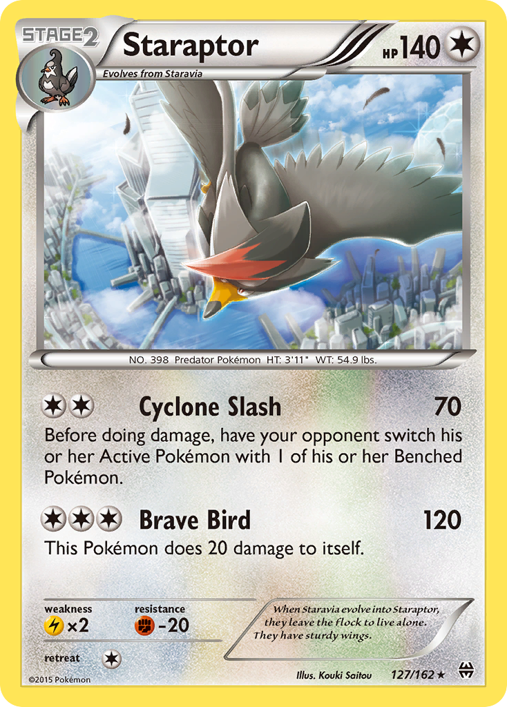 Staraptor (127/162) [XY: BREAKthrough] | Clutch Gaming