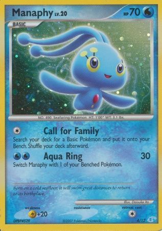 Manaphy (4/12) [Diamond & Pearl: Trainer Kit - Manaphy] | Clutch Gaming