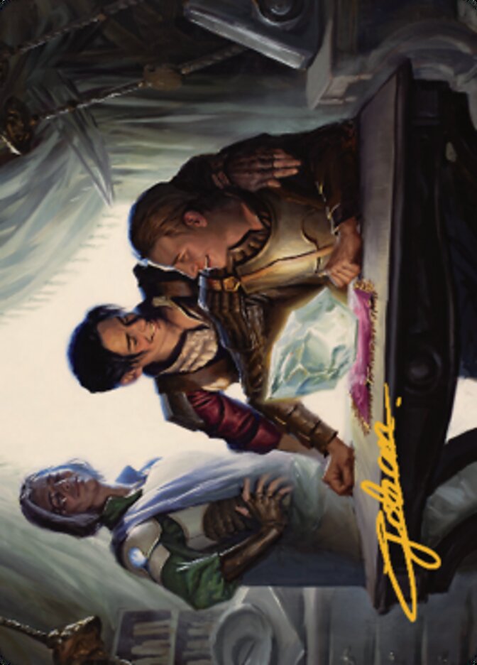 Tocasia's Welcome Art Card (Gold-Stamped Signature) [The Brothers' War Art Series] | Clutch Gaming