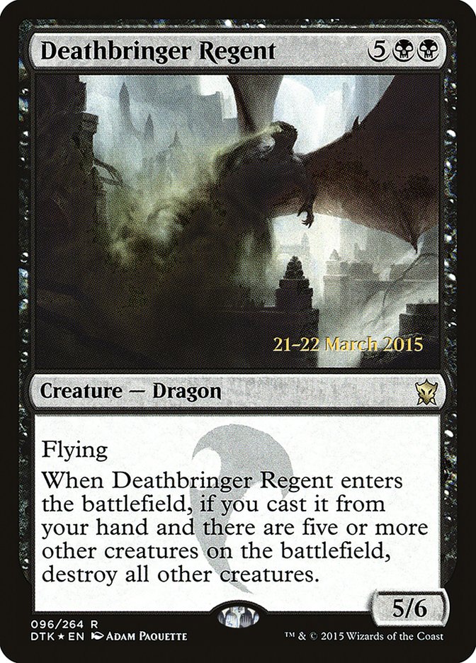 Deathbringer Regent [Dragons of Tarkir Prerelease Promos] | Clutch Gaming