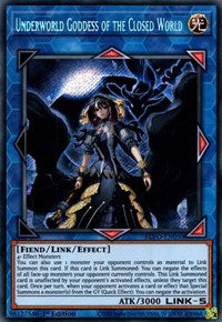 Underworld Goddess of the Closed World [BLVO-EN050] Secret Rare | Clutch Gaming