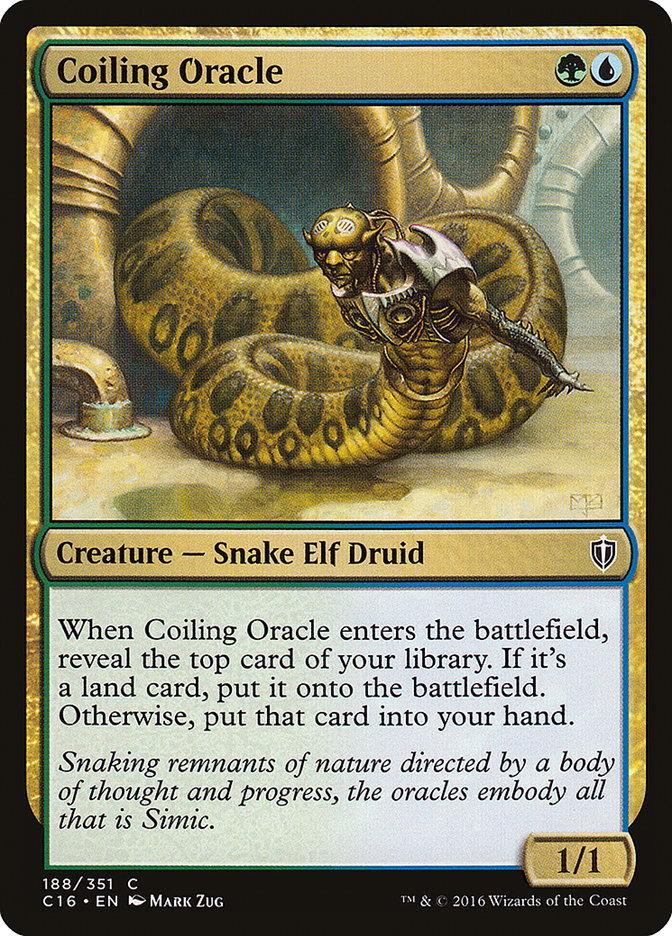 Coiling Oracle [Commander 2016] | Clutch Gaming