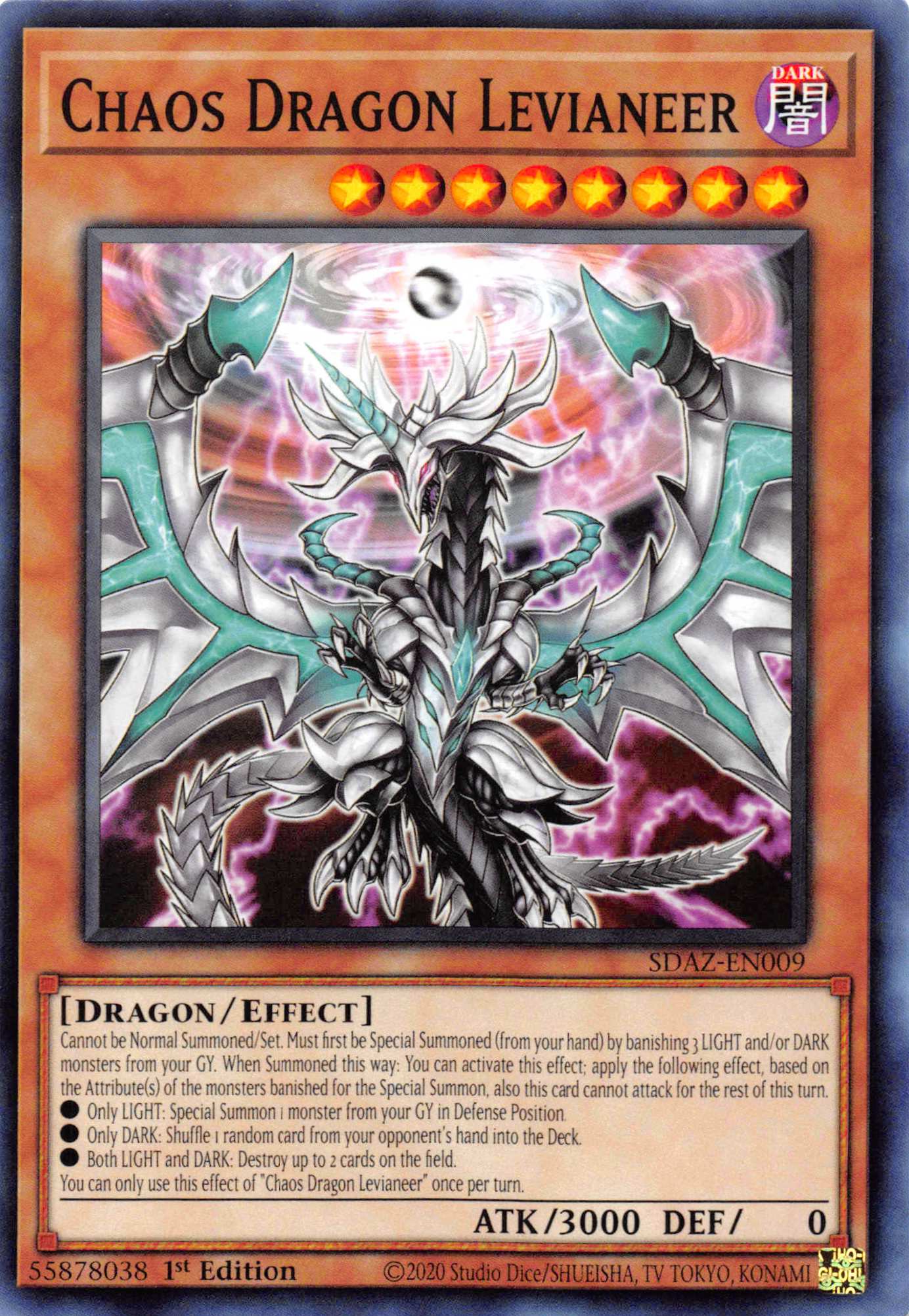 Chaos Dragon Levianeer [SDAZ-EN009] Common | Clutch Gaming