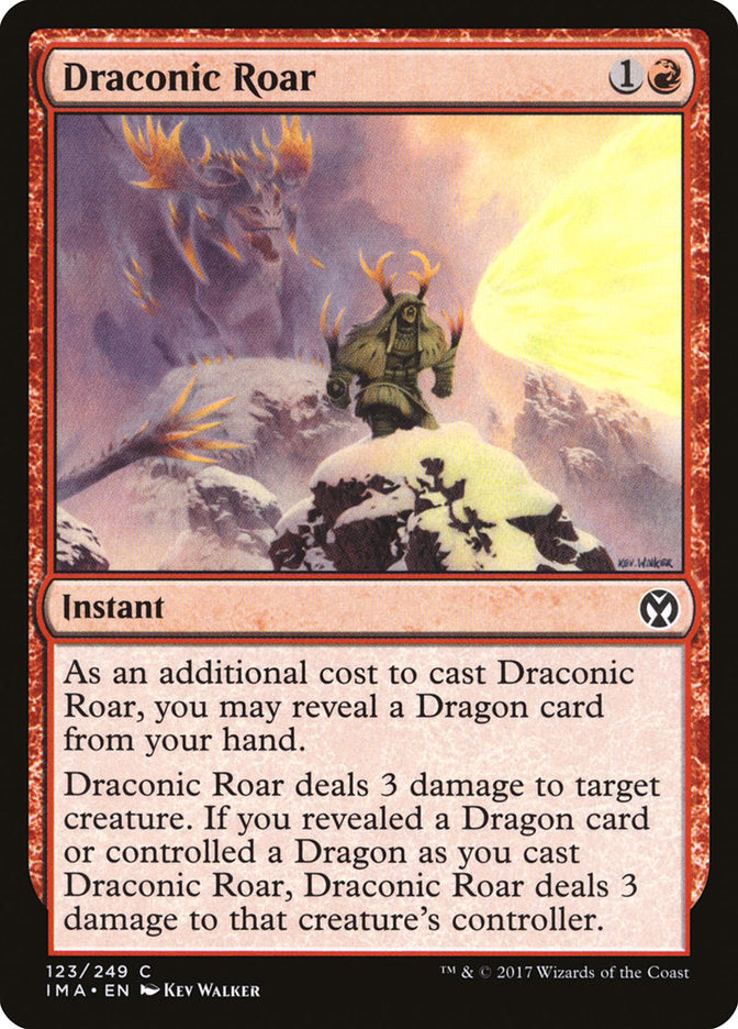 Draconic Roar [Iconic Masters] | Clutch Gaming