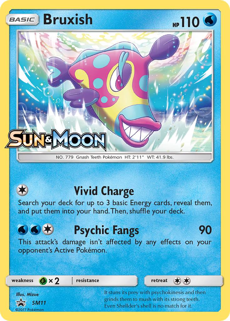 Bruxish (SM11) [Sun & Moon: Black Star Promos] | Clutch Gaming