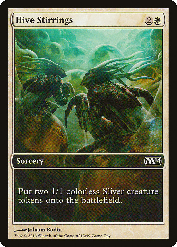 Hive Stirrings (Game Day) [Magic 2014 Promos] | Clutch Gaming