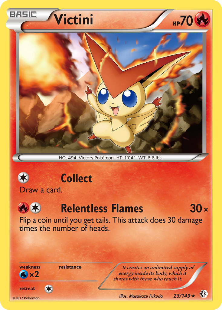 Victini (23/149) [Black & White: Boundaries Crossed] | Clutch Gaming