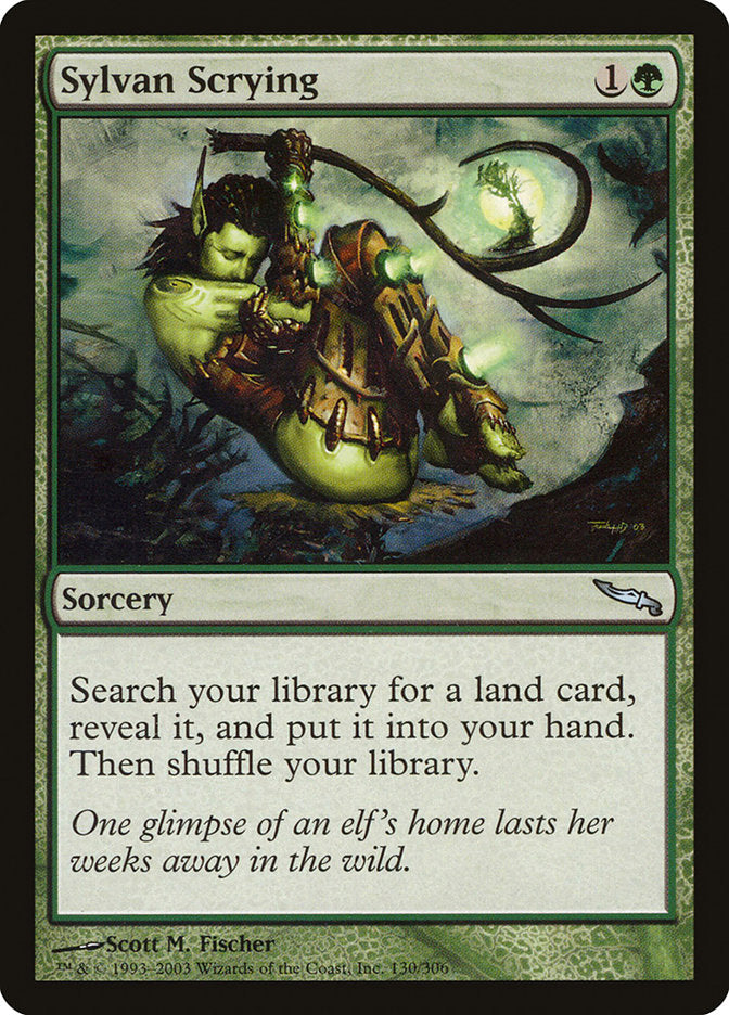 Sylvan Scrying [Mirrodin] | Clutch Gaming