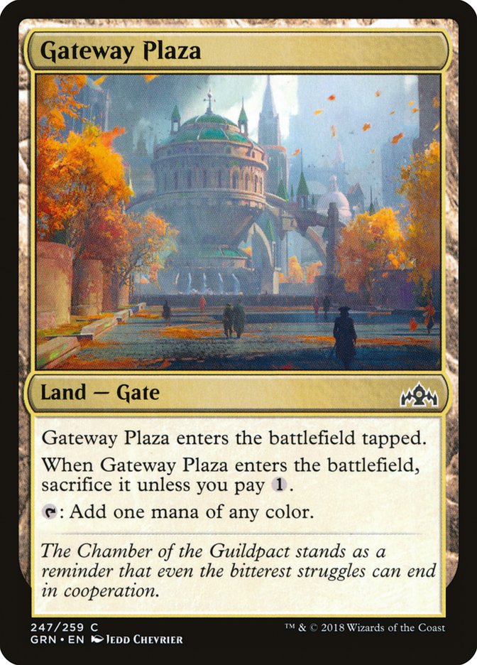 Gateway Plaza [Guilds of Ravnica] | Clutch Gaming