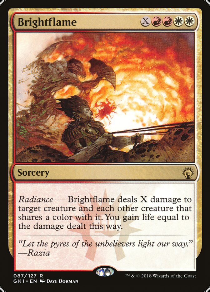 Brightflame [Guilds of Ravnica Guild Kit] | Clutch Gaming