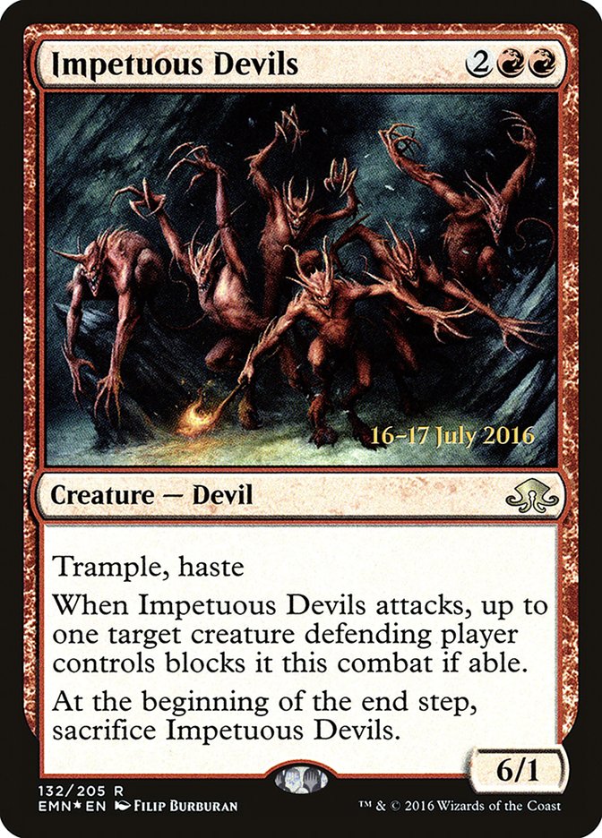 Impetuous Devils [Eldritch Moon Prerelease Promos] | Clutch Gaming