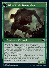 Burly Breaker // Dire-Strain Demolisher [Innistrad: Midnight Hunt] | Clutch Gaming