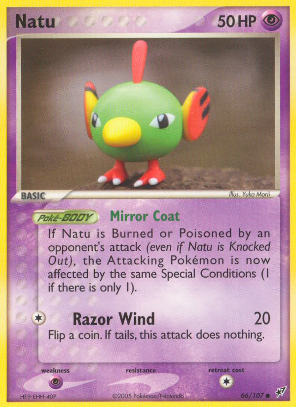 Natu (66/107) [EX: Deoxys] | Clutch Gaming