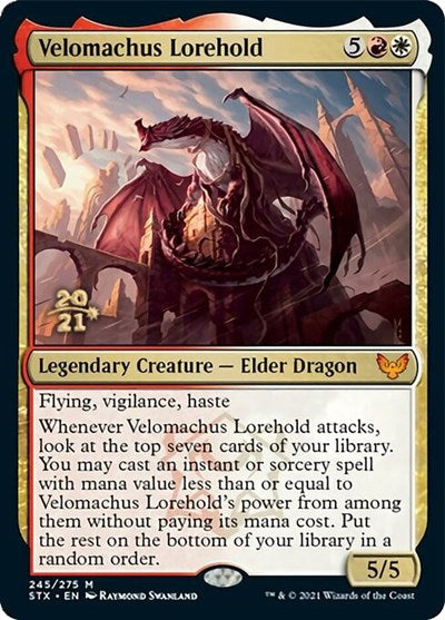 Velomachus Lorehold [Strixhaven: School of Mages Prerelease Promos] | Clutch Gaming