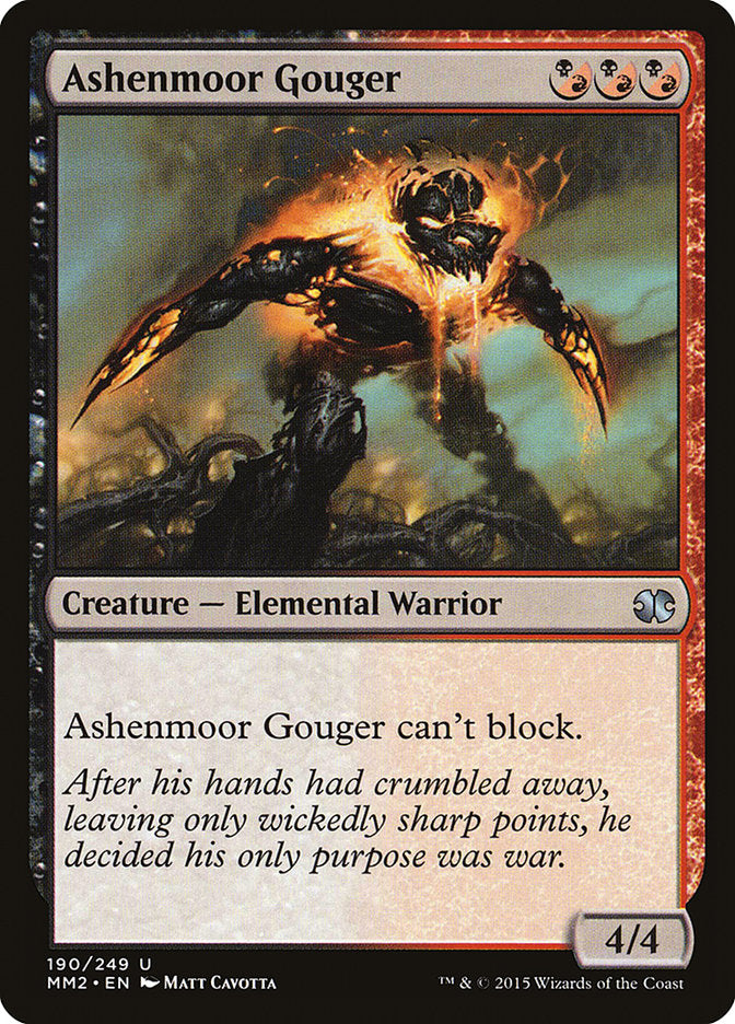 Ashenmoor Gouger [Modern Masters 2015] | Clutch Gaming