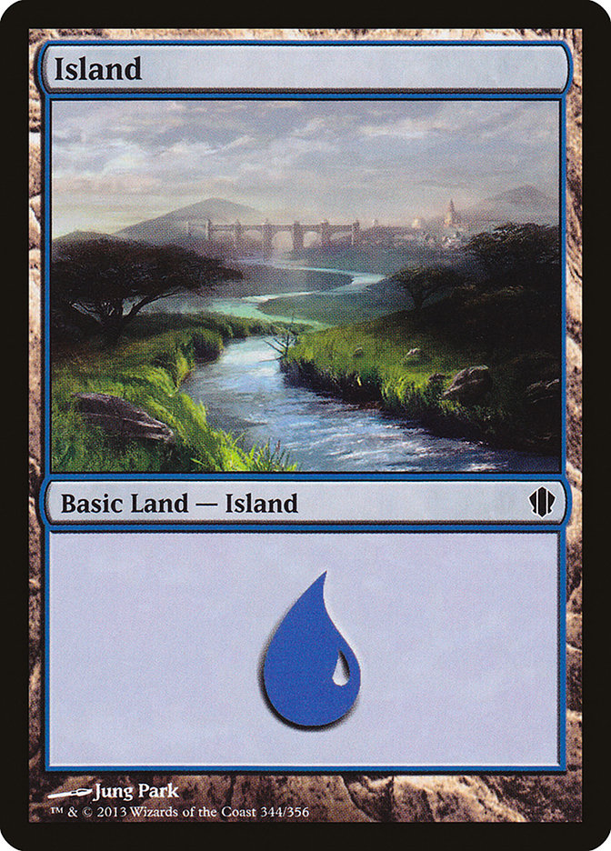 Island (344) [Commander 2013] | Clutch Gaming