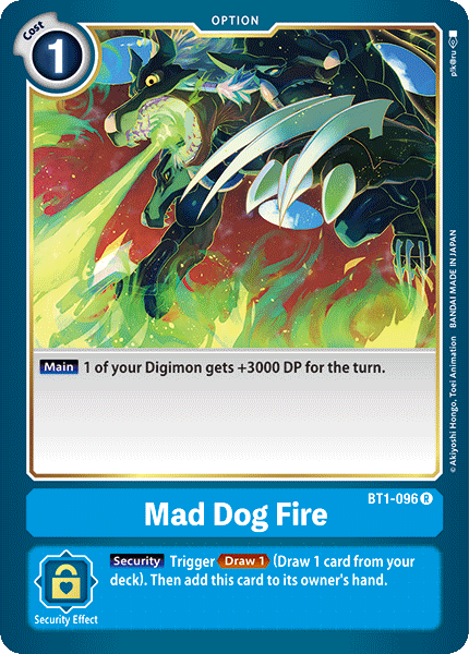 Mad Dog Fire [BT1-096] [Release Special Booster Ver.1.0] | Clutch Gaming