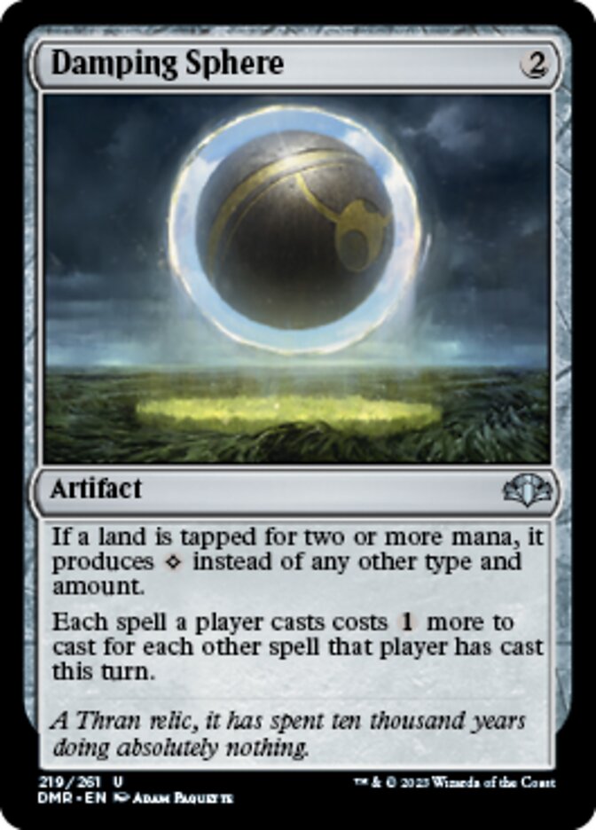 Damping Sphere [Dominaria Remastered] | Clutch Gaming