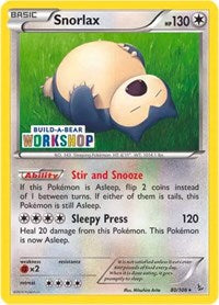 Snorlax (80/106) (Build-a-Bear Workshop Exclusive) [XY: Flashfire] | Clutch Gaming