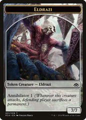 Eldrazi Spawn (002) // Eldrazi Double-Sided Token [Planechase Anthology Tokens] | Clutch Gaming