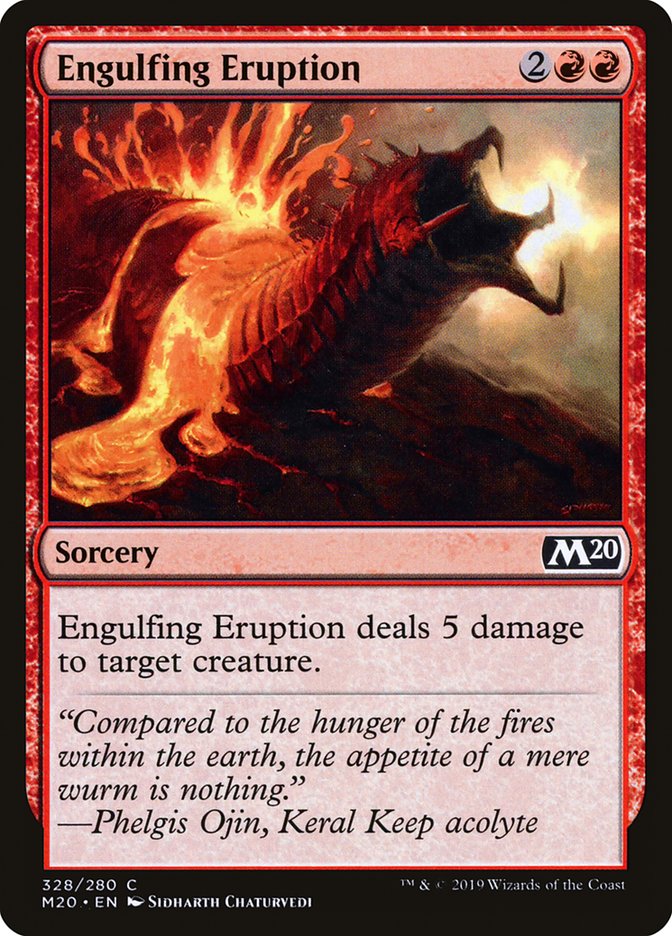 Engulfing Eruption [Core Set 2020] | Clutch Gaming