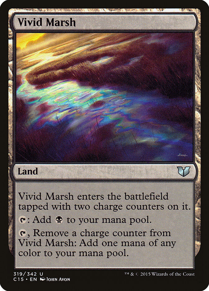 Vivid Marsh [Commander 2015] | Clutch Gaming