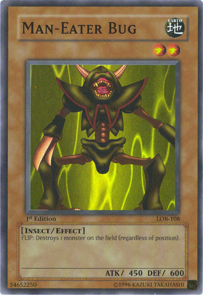 Man-Eater Bug [LOB-108] Super Rare | Clutch Gaming