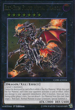 Red-Eyes Flare Metal Dragon [CORE-EN054] Ultimate Rare | Clutch Gaming