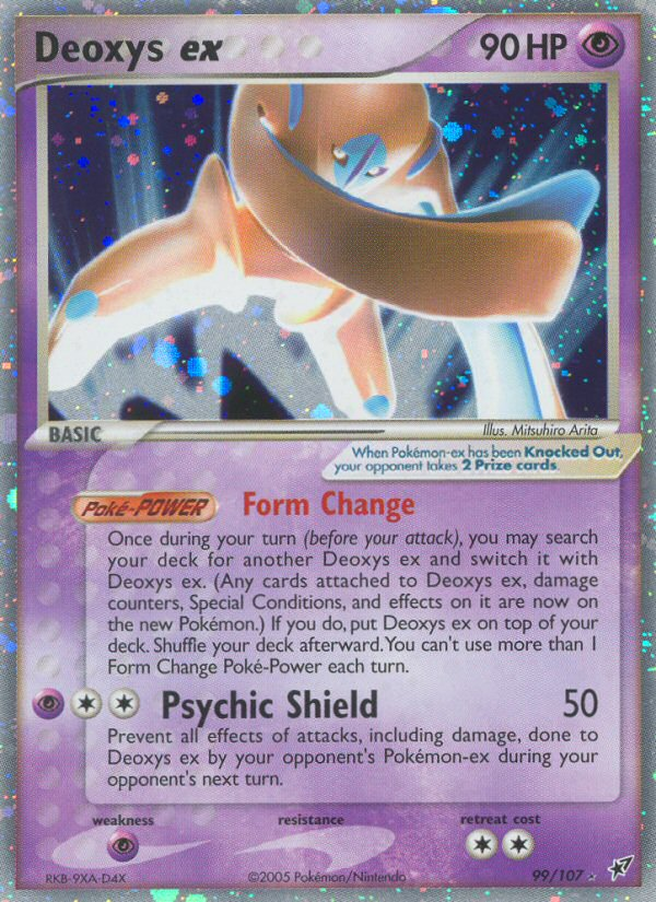 Deoxys ex (99/107) [EX: Deoxys] | Clutch Gaming