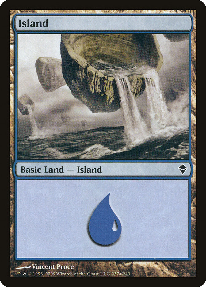 Island (237a) [Zendikar] | Clutch Gaming