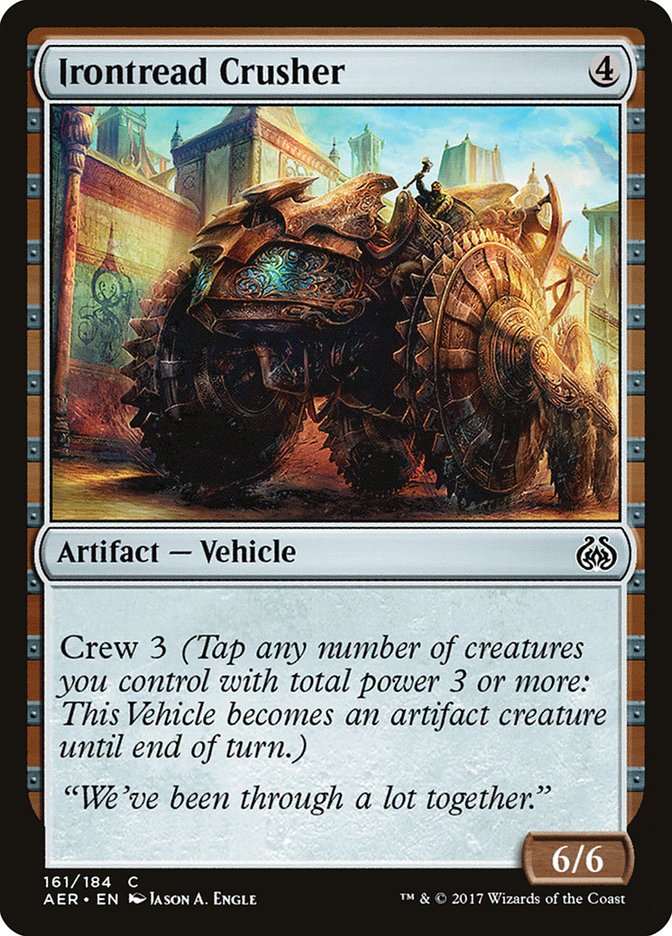 Irontread Crusher [Aether Revolt] | Clutch Gaming